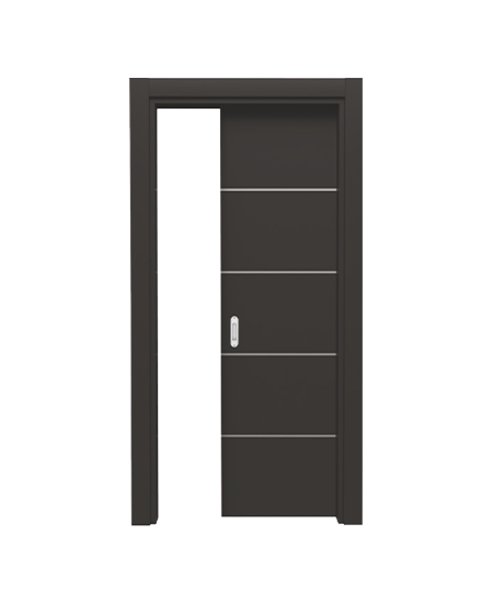 BY-151 Porte intérieure coulissante Placage pvc ou Laqué